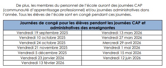 Horaire 2 2025 2026