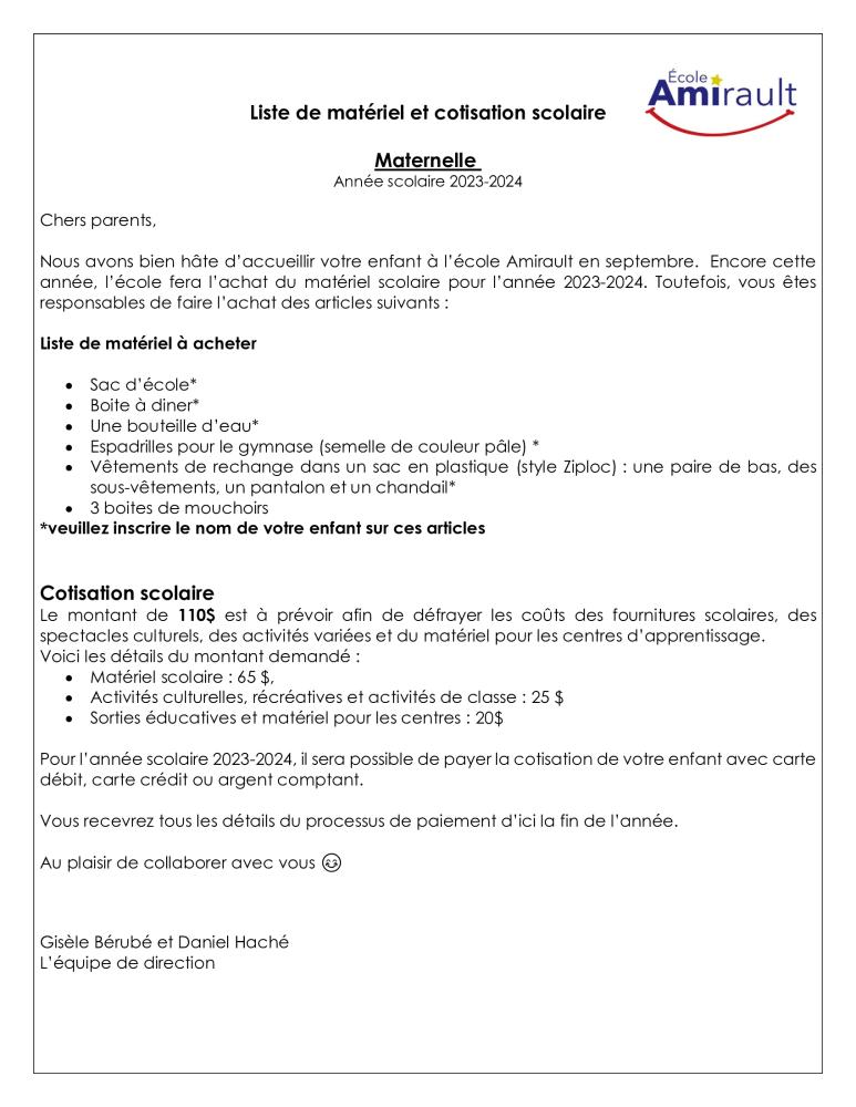 maternelle